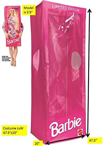Vista 4 de Rasta Imposta Barbie Box - Disfraz para adulto