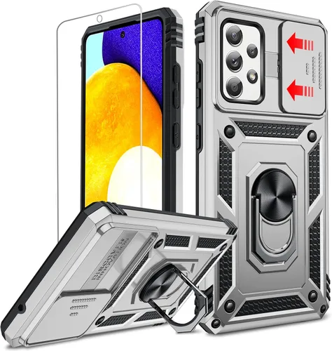 Vista 94 de LeYi Funda para Moto G Stylus 2022 4G (no compatible con 5G), funda para Moto G Stylus con 2 protectores de pantalla, funda protectora de grado Oro