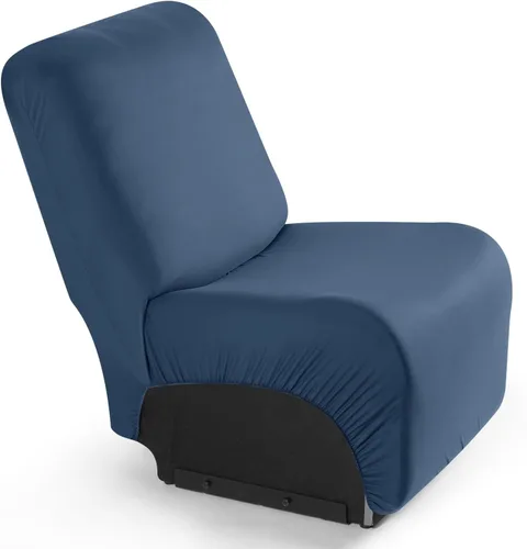 Vista 19 de TAOCOCO Sofá reclinable con funda de consola central, 4 piezas de tela de poliéster elástica, protector de muebles suave y lavable