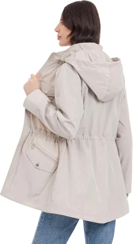 Vista 5 de Michael Kors Chubasquero y rompevientos Anorak con capucha para mujer