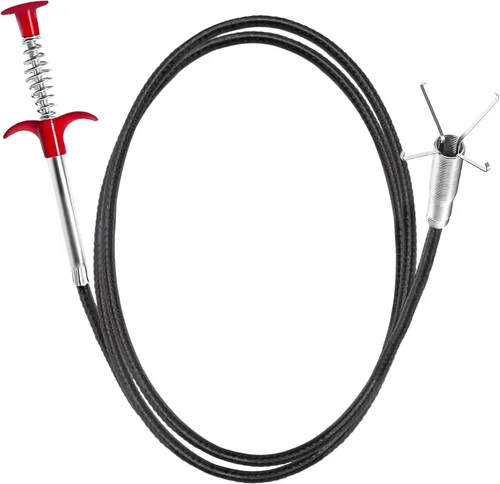 Vista 10 de Herramienta de recogida de 4 garras, herramienta de agarre flexible de 24 pulgadas, dedos mecánicos con resorte para espacios reducidos, recuperador