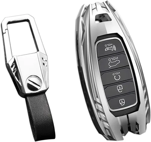 Vista 34 de Funda para Llavero Audi, Llavero, Protección de Aleación de Zinc Funda para Llave de Automóvil para A3 A4 A5 A6 Q7 Q5 TTS SQ5 R8 RS4 RS5 S5
