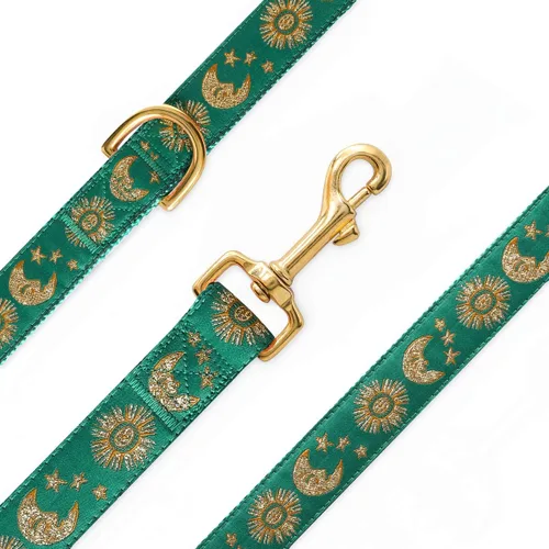 Vista 22 de waaag Pet, Moons Stars Suns - Collar para perro y gato, múltiples diseños Crescent Celestial, collar de correa para perro y gato, tamaño XXS