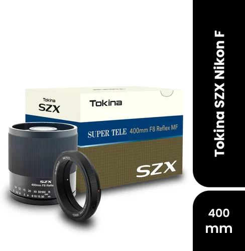 Vista 3 de Tokina 634707 Lente teleobjetivo, lente de espejo, SZX Super Tele, 15.7 pulgadas (15.748 in), F8 Reflex MF, Nikon F-Mount, reflectante, enfoque