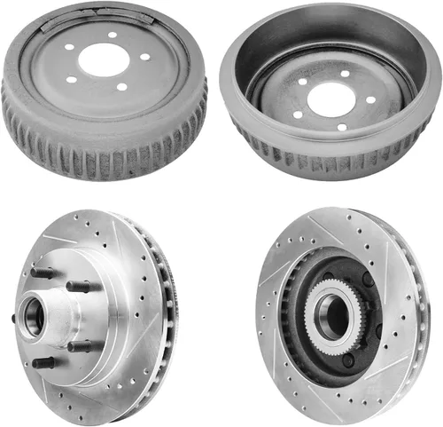Vista 56 de Detroit Axle - Kit de freno delantero para Honda Odyssey 1999-2004 2001-2002 MDX Rotores de freno de disco Pinza de freno de disco con soporte