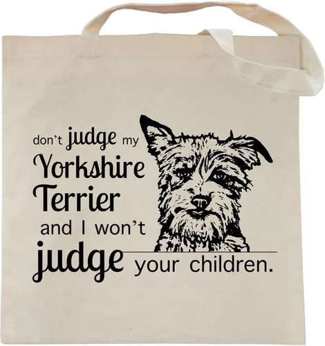 Vista 21 de Pet Studio Art Bolso tote Don't Judge My Dog