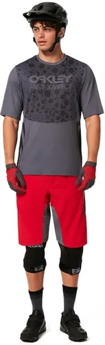 Vista 9 de Oakley Maillot manga corta Maven Rc, negro (Black Frog)