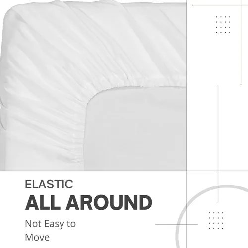 Vista 6 de Juego de sábanas tamaño individual, sábanas para árbol de Navidad, sábanas y fundas de almohada de microfibra de 3 piezas, juego de sábanas