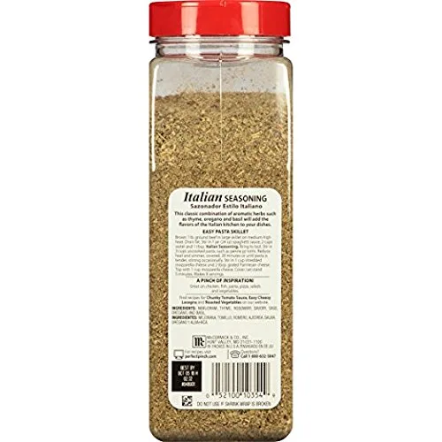 Vista 2 de McCormick - Condimento italiano (paquete de 2 de 6.25 onzas)