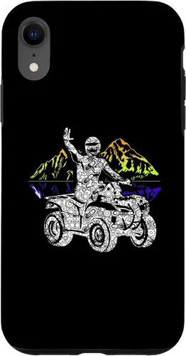 Vista 25 de ATV Rider Mountains Offroad Motocross Quad Racing Case for iPhone 16