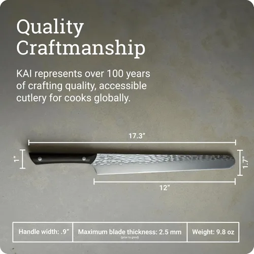 Vista 5 de Kai PRO 12" Brisket Knife Rebanar/pechuga -12 pulgadas