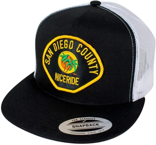 Vista 3 de The Badge Classic 6006 Snapback Trucker Gorra de béisbol