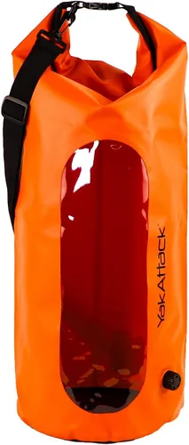 Vista 12 de YakAttack Bolsa de secado enrollable de 5L con válvula de aire, carbono negro, bolsa seca marina impermeable para kayak, canotaje y paddleboarding