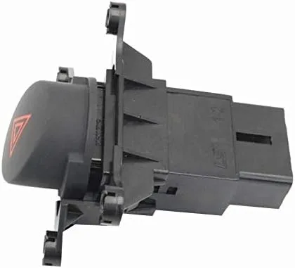 Vista 6 de Pelsieur Interruptor de advertencia de peligro de coche Interruptor de luz de emergencia Botón de doble flash para Cerato Forte 2009 2010 2011