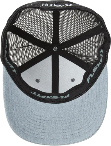 Vista 5 de Hurley Sombrero para hombre - Oceanside Flex Fitted Trucker Hat