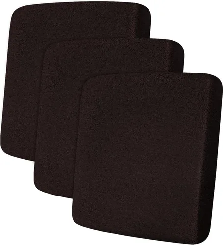 Vista 133 de ANARACHON Fundas de cojín de sofá con aspecto de cuero, juego de fundas de asiento de sofá, protector de muebles para sillón seccional, sofá biplaza