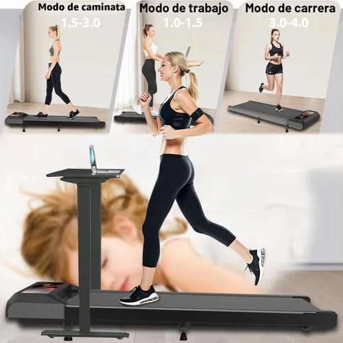 Vista 4 de Maicifi Walking Treadmill Pad with Incline - 2.5HP Low Noise Under Desk Treadmill,Walking Portable Pad with Handle Bar, 3 in 1 for Home, Remote