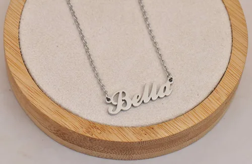 Vista 4 de Collar de acero inoxidable personalizable