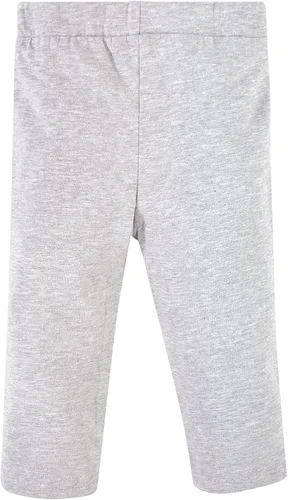 Vista 4 de Hudson Baby Vestido y leggings de algodón acolchados unisex para bebé