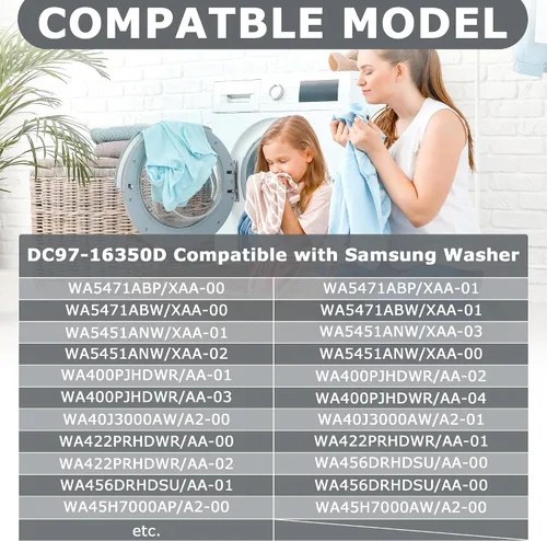 Vista 6 de DC68-03172C DC68-03172B-03 Varilla de suspensión para lavadora de carga superior Sam-sung WA45M7050AW/A4 WA45H7000AW WA54R7600AC WA50R5400AV/US