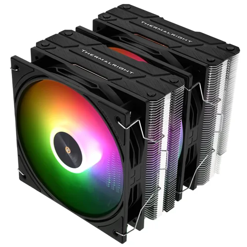 Vista 12 de Thermalright Peerless Assassin 120 - Enfriador de aire para CPU, 6 tubos de calor, ventiladores PWM duales de 4.724 in, 1550 rpm ± 10%, radiador