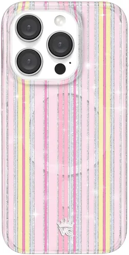 Vista 94 de VELVET CAVIAR Funda compatible con MagSafe para iPhone 15, probada en caídas de 10 pies, estampado de leopardo y amatista morada