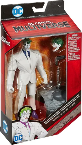 Vista 5 de Figura del Guasón del multiverso de DC Comics de Batman: El caballero oscuro regresa, 6 pulgadas