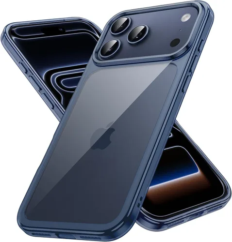 Vista 7 de JETech - Funda para iPhone 17 de 16 cm, cubierta a prueba de golpes, con parte trasera transparente antiarañazos, no se amarilla (negro)
