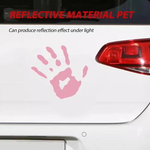 Vista 4 de gunhunt 2 calcomanías decorativas personalizadas para espejo de automóvil, 4.13 x 3.93 pulgadas, calcomanías personalizadas para espejo retrovisor