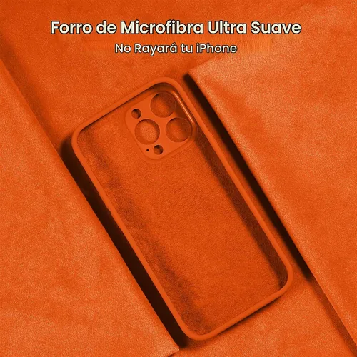 Vista 5 de FireNova Funda diseñada para iPhone 15 Pro Max, funda de teléfono de silicona mejorada [protección de cámara] con [2 protectores de pantalla], forro