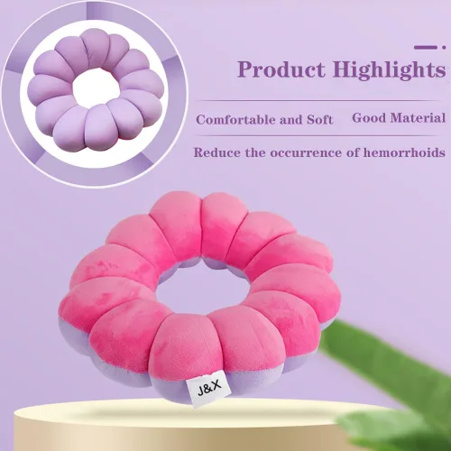 Vista 7 de Almohadilla Anti Decubito, Almohada de Elevación para Codo Roto, Almohada Donut para Alivio de Presión en Manos y Pies, Almohadilla de Soporte