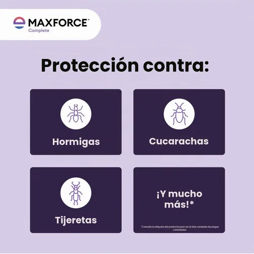 Vista 6 de Maxforce - Cebo granular completo para insectos de 4 libras, para uso en interiores y exteriores, matanza retardada para control de colonias, eficaz