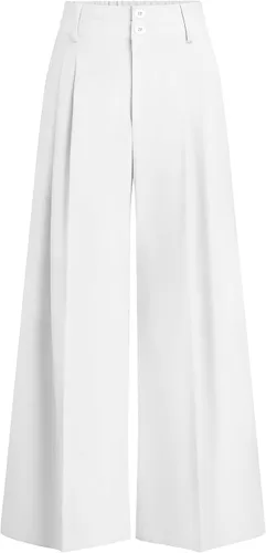 Vista 26 de PRETTYGARDEN Pantalones de vestir de pierna ancha de cintura alta para Beige