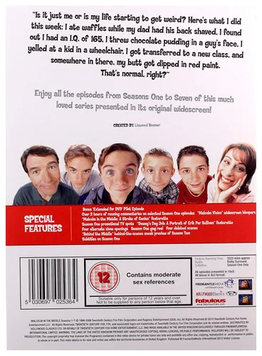 Vista 2 de Malcolm in the Middle Complete Collection Region2 Requires a Multi Region Player