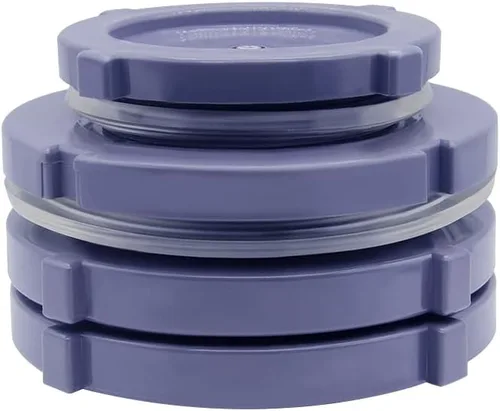 Vista 6 de Montaje de mamparo de PVC hembra de 1 pulgada con tapón de junta de sello de silicona Conector de tanque de agua para barriles de lluvia de sierra
