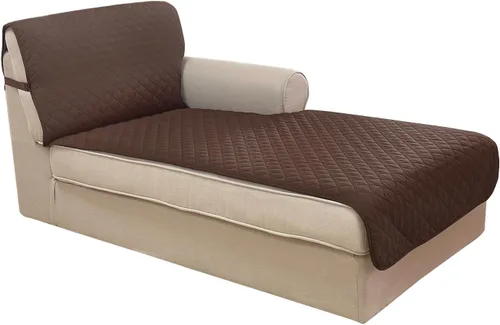Vista 27 de U-NICE HOME Funda para sillón reclinable, reversible, con correas elásticas, resistente al agua, protege de perros y mascotas, sillón pequeño