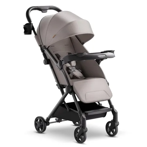 Vista 12 de Mompush Lithe V2 - Cochecito de viaje ligero, compacto y plegable con bolsa de viaje, cochecito plegable con una sola mano, bandeja para aperitivos