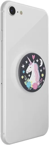 Vista 4 de PopSockets PopGrip - Soporte extensible y agarre con parte superior intercambiable - Unicorn Dreams