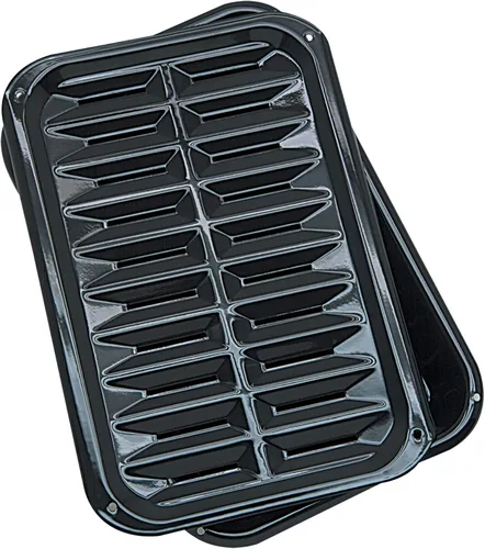 Vista 3 de Range Kleen BP106X - Sartén para freír, hornear y asar al aire, 8.5 x 12.75 pulgadas, color negro