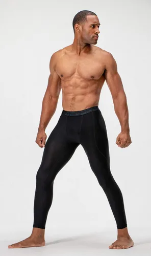 Vista 3 de DEVOPS Paquete de 2 leggings deportivos de compresión para hombre con bolsillosin bolsillo