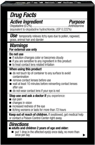 Vista 4 de Gotas para los ojos Retaine Allergy 0.1 fl oz