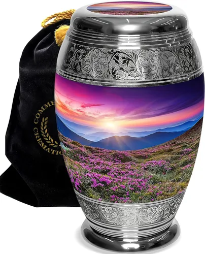 Vista 16 de Urnas de Cremación Conmemorativas para Cenizas Humanas de Adultas Femeninas - Urnas Personalizadas y Decorativas - Urnas Bellamente Hechas a Mano