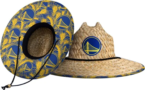 Vista 29 de FOCO - Sombrero de paja con logotipo de equipo universitario de NCAA y estampado floral para hombre