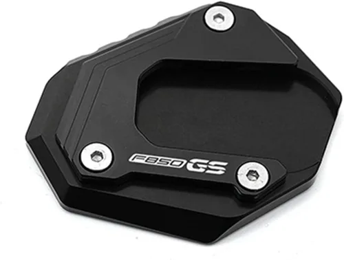 Vista 18 de Soporte lateral para motocicleta, placa de extensión para BMW F850GS F750GS F850 GS F 750 850 GSA 2018 2020 2021 2022 (color : A plateado F750GS)