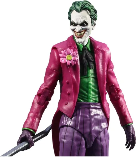 Vista 7 de DC Multiverse The Joker: The Clown from Batman: Three Jokers - Figura de acción de 7 pulgadas con accesorios DC Multiverse Figura de acción de 7