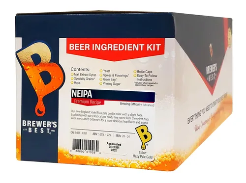 Vista 6 de Brewer's Best - 1044 - Kit de ingredientes para cerveza artesanal (5 galones), (Tripel belga)