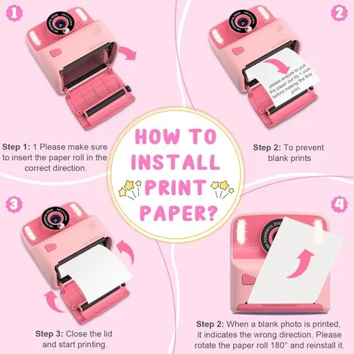 Vista 5 de Papel de impresión de 12 rollos de papel térmico