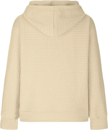 Vista 7 de Sudadera de fútbol para mujer, de manga larga, con cordón, con capucha, ajuste delgado, casual, con bolsillo