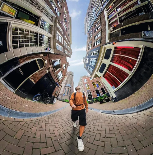 Vista 9 de GoPro MAX - Cámara impermeable 360 + cámara de acción tradicional con pantalla táctil esférica 5.6K30 HD Video 16.6MP 360 fotos 1080p Estabilización
