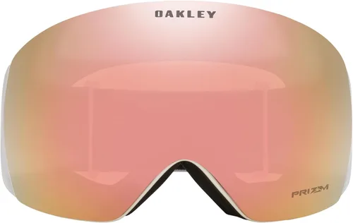 Vista 3 de Oakley Cubierta de vuelo blanco mate con oro rosa Prizm, grande
